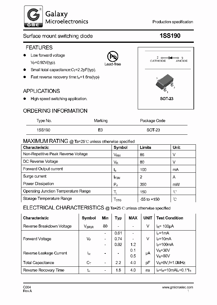 1SS190_9072659.PDF Datasheet