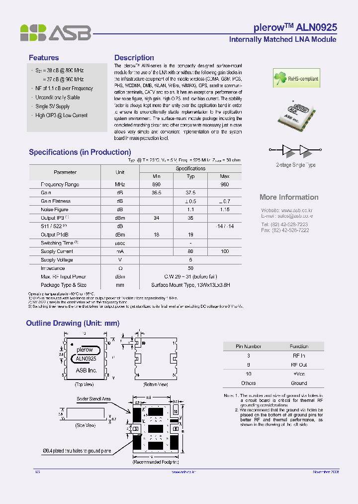 ALN0925-13_9074500.PDF Datasheet