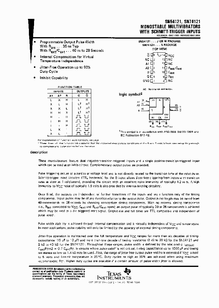 SNJ54121J_9076703.PDF Datasheet