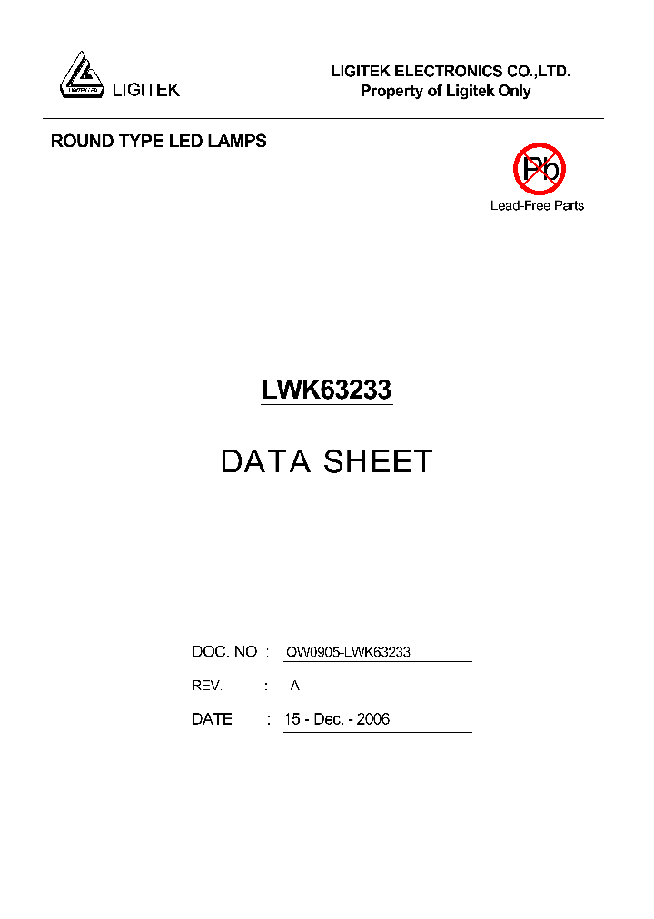LWK63233_9081782.PDF Datasheet