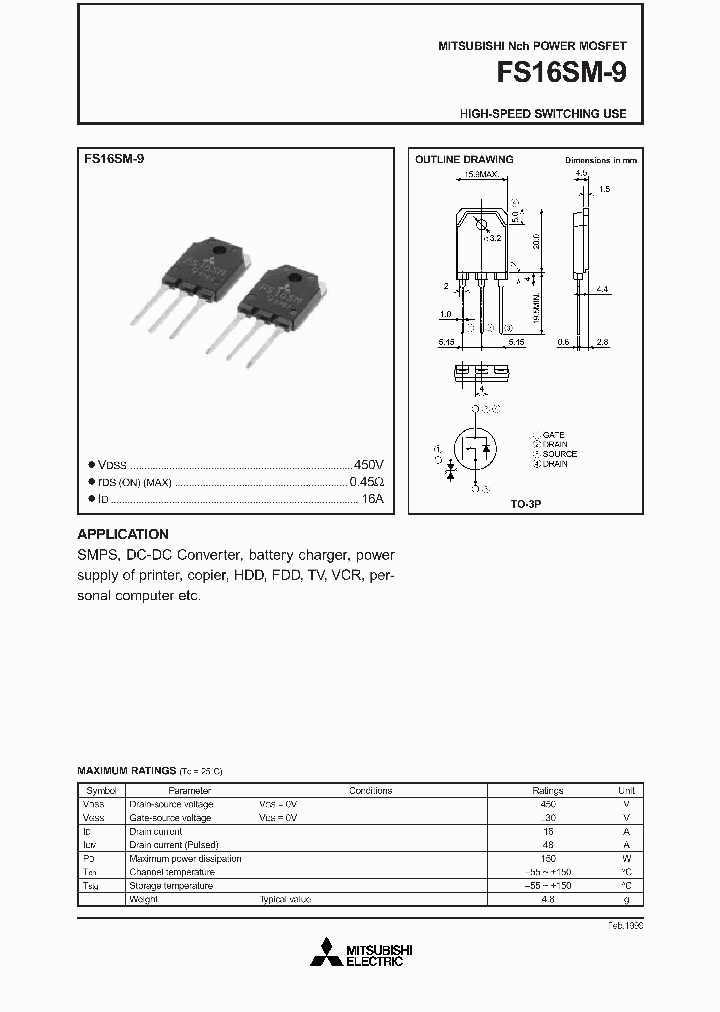 FS16SM-9_9081968.PDF Datasheet