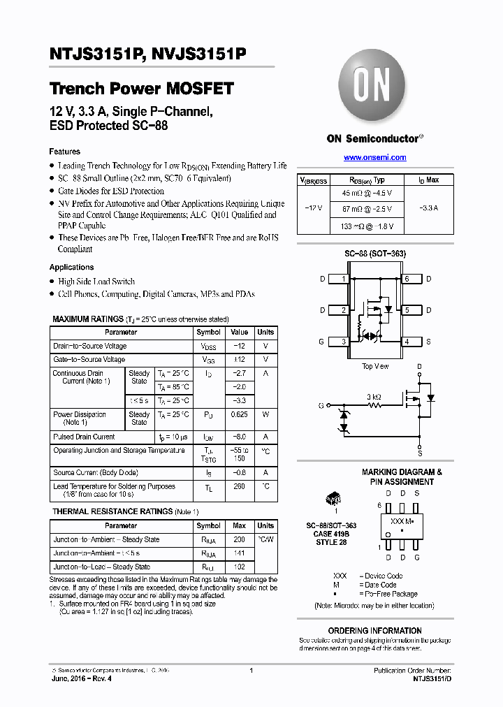 NVJS3151P_9082475.PDF Datasheet