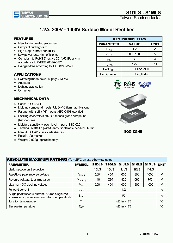 S1MLS_9082872.PDF Datasheet
