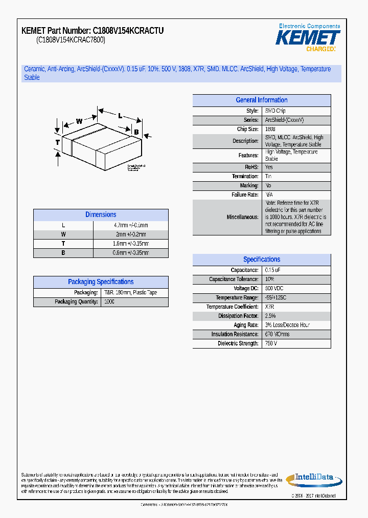 C1808V154KCRACTU_9084029.PDF Datasheet