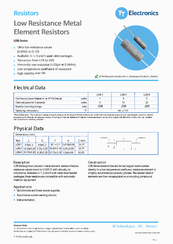 LOB3R015FLF_9084975.PDF Datasheet