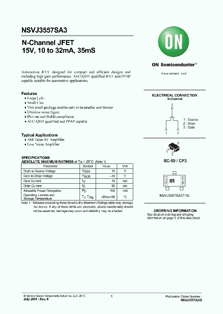 NSVJ3557SA3T1G_9085437.PDF Datasheet