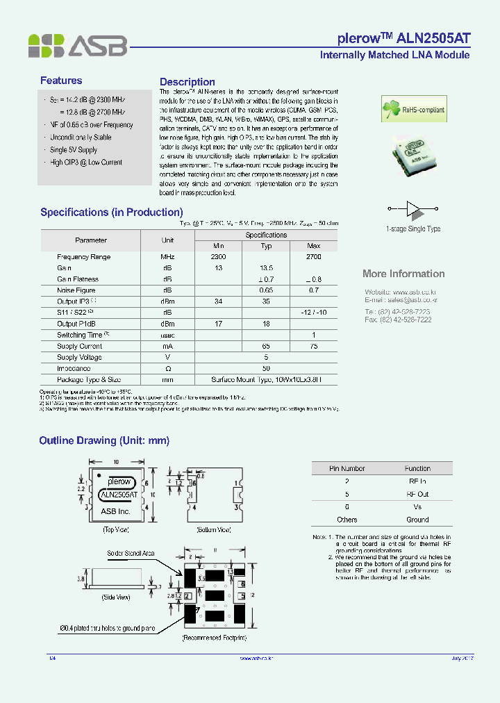 ALN2505AT_9086202.PDF Datasheet