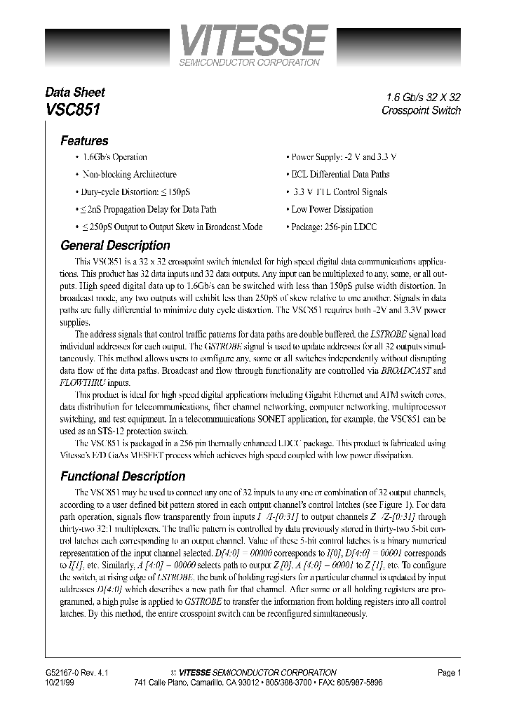 VSC851FX_9089549.PDF Datasheet