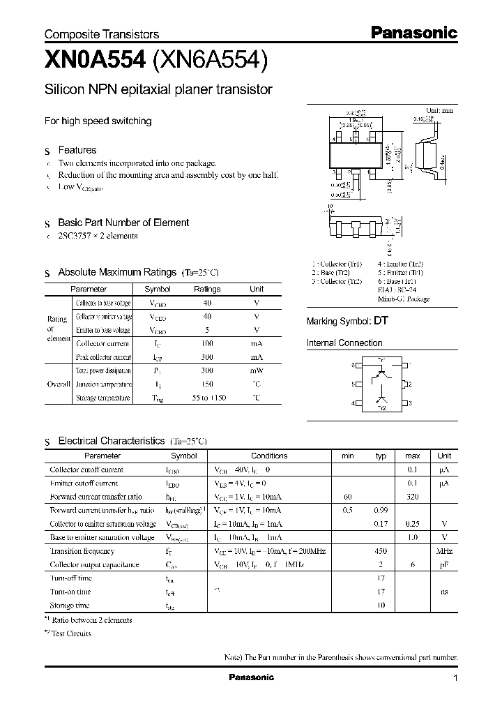 XN0A554_9090820.PDF Datasheet