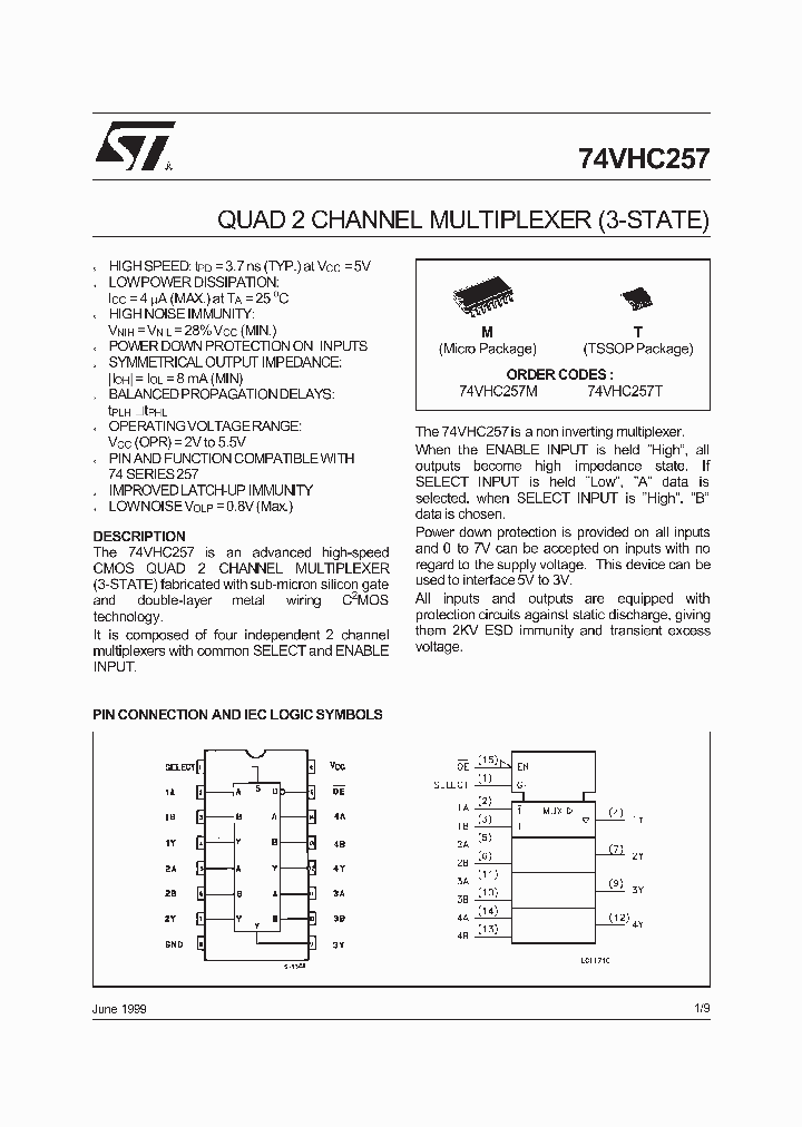 74VHC257T_9091062.PDF Datasheet