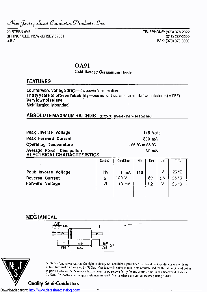 OA91_9096901.PDF Datasheet