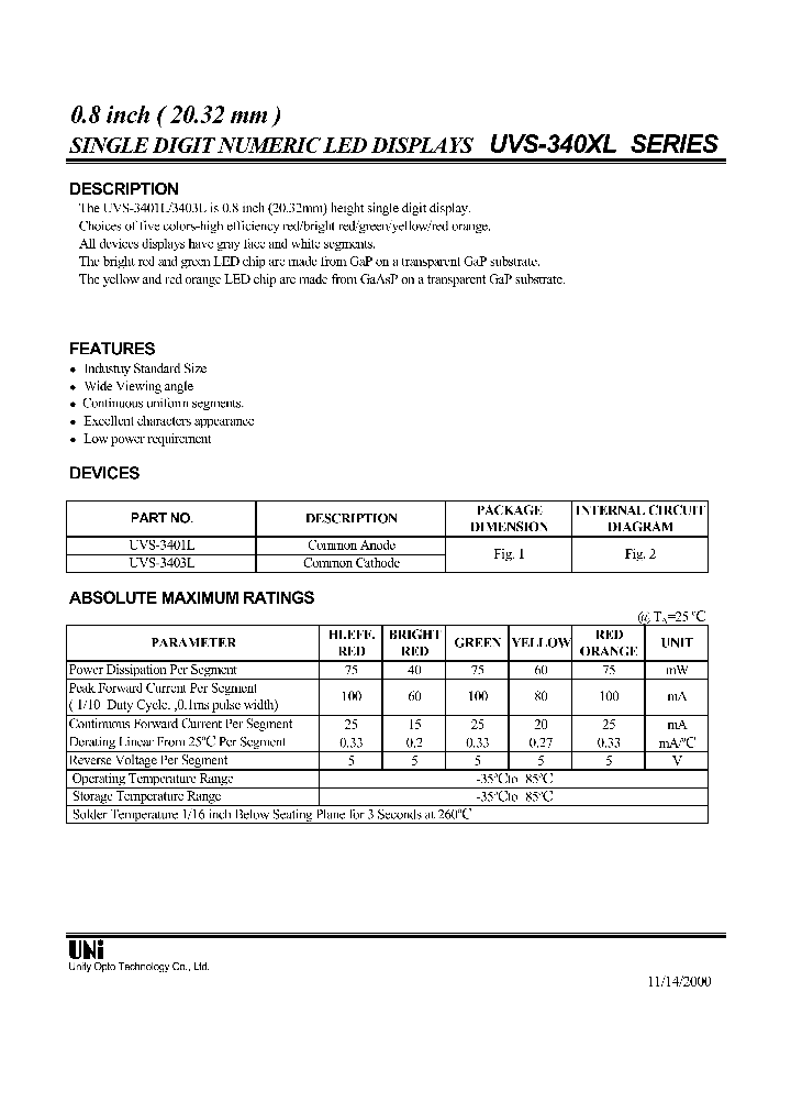 UVS-3403LG_9097957.PDF Datasheet