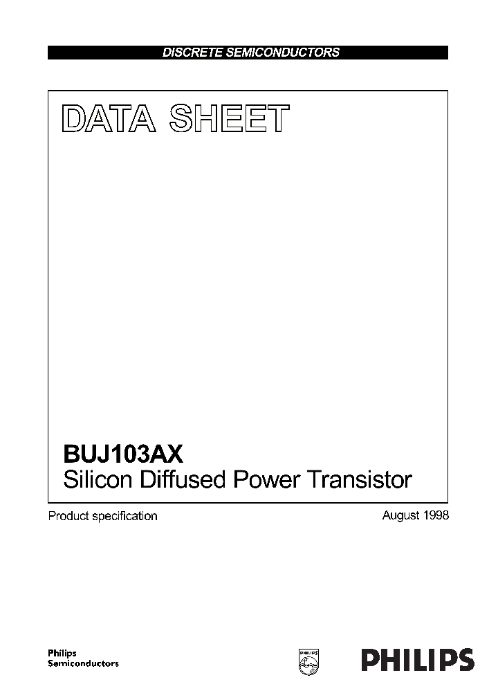 BUJ103AX-15_9103266.PDF Datasheet