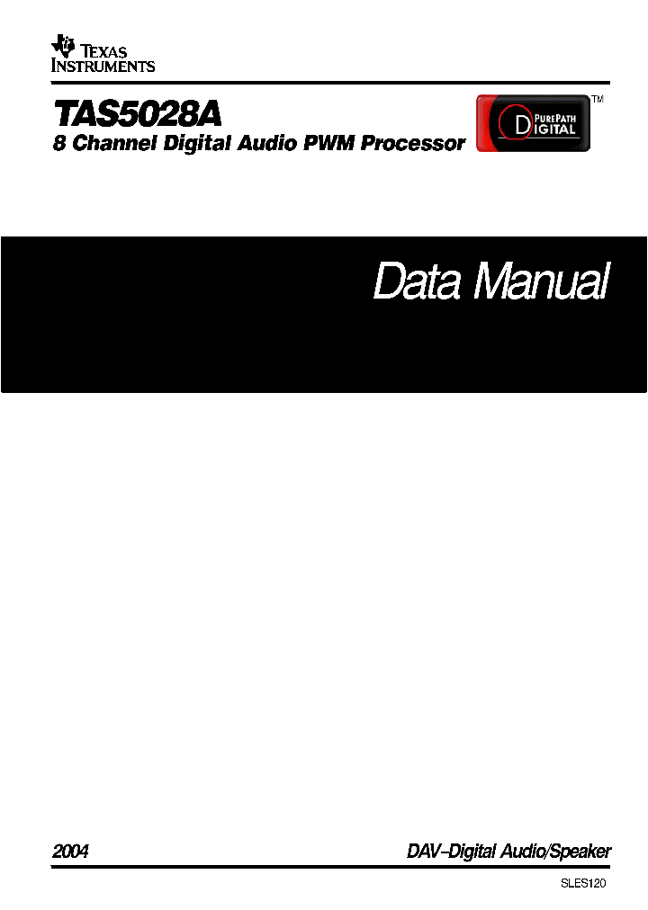 TAS5028A_9103836.PDF Datasheet