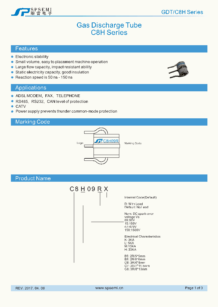 GDT-C8H_9112968.PDF Datasheet