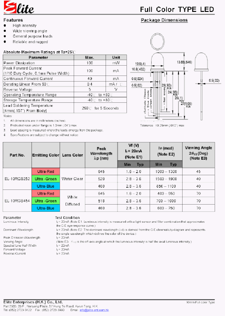 EL-10RGB252_9114612.PDF Datasheet