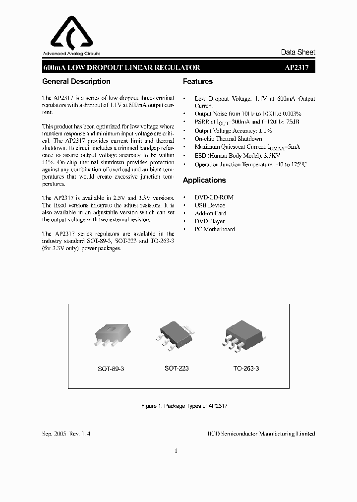 AP2317H-33TR_9114761.PDF Datasheet